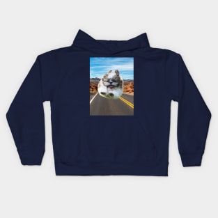 Jumping dog Kids Hoodie